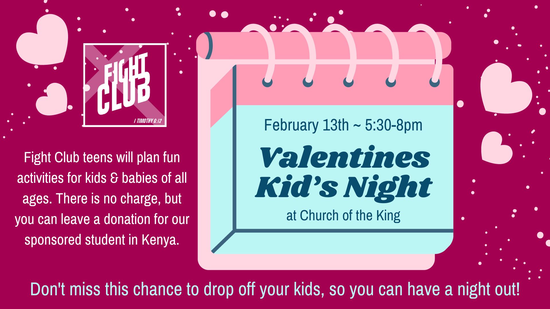 Valentines Kids Night